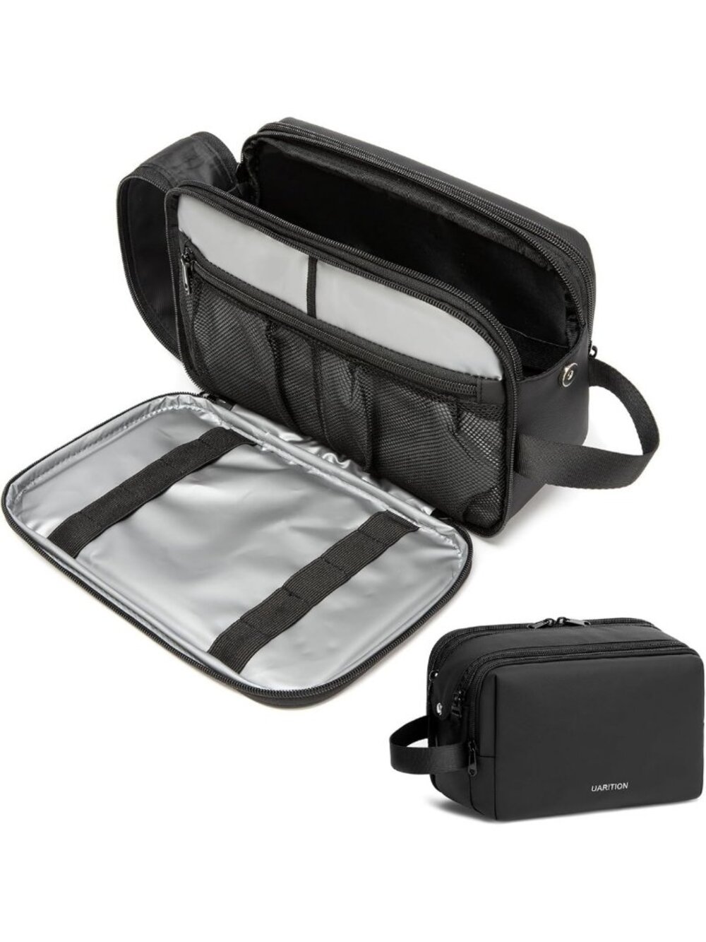 Water-Resistant Travel Toiletry Bag for Men | Dopp Kit Organizer & Shaving Bag
